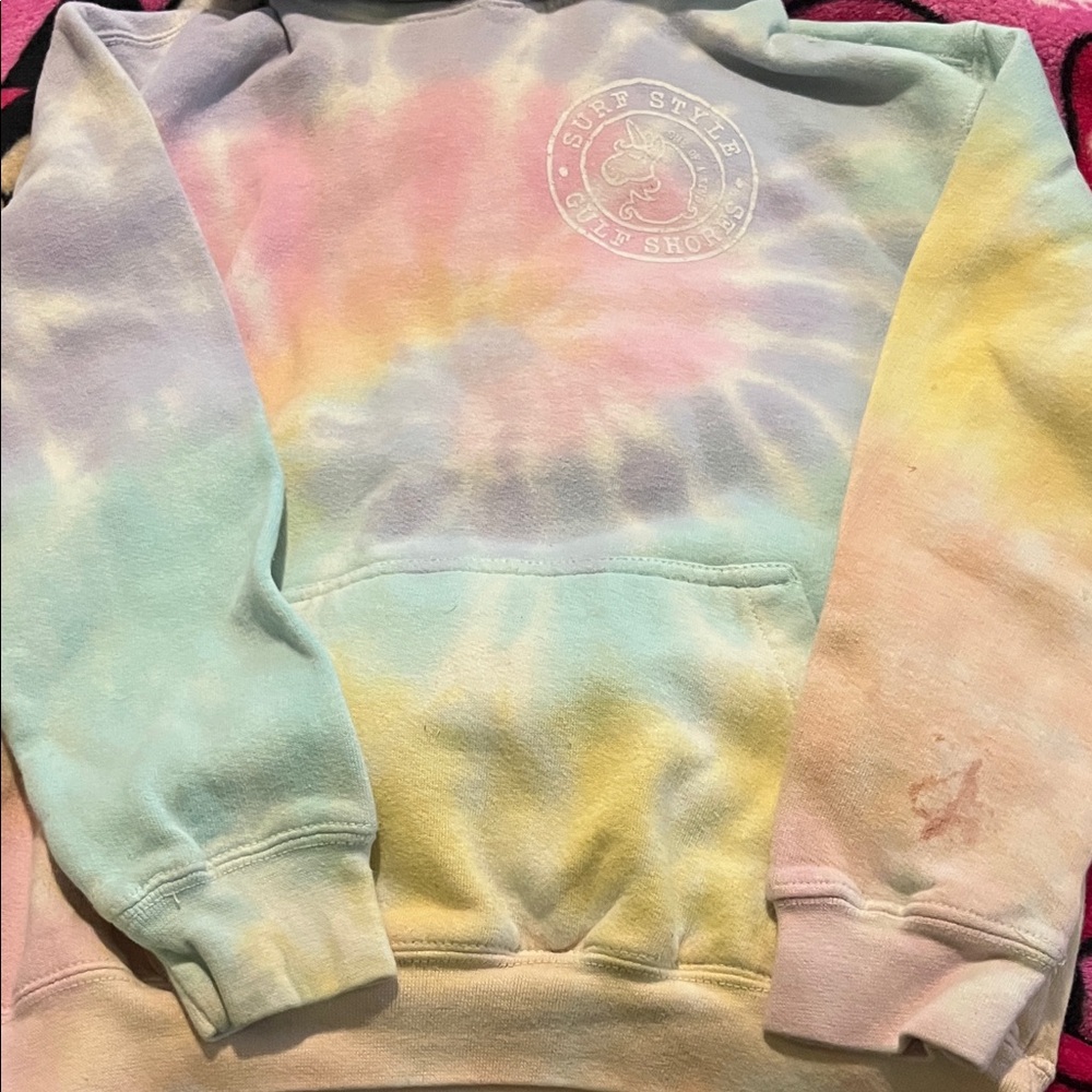 Surf Style Kids Tie-Dye Hoodie